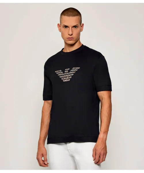 

Футболка Regular fit Emporio Armani, синий
