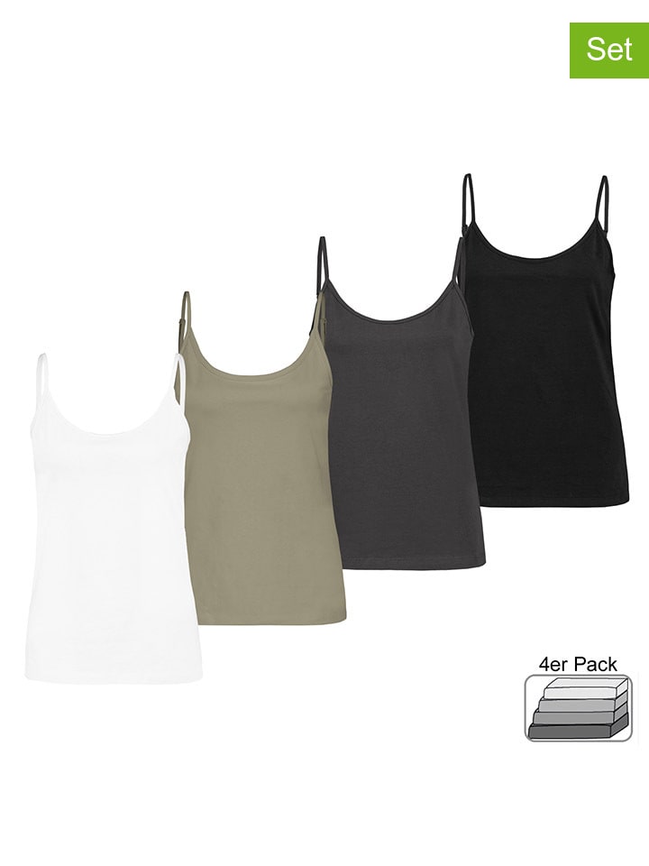 

Топ Sublevel, цвет khaki/schwarz/weiß