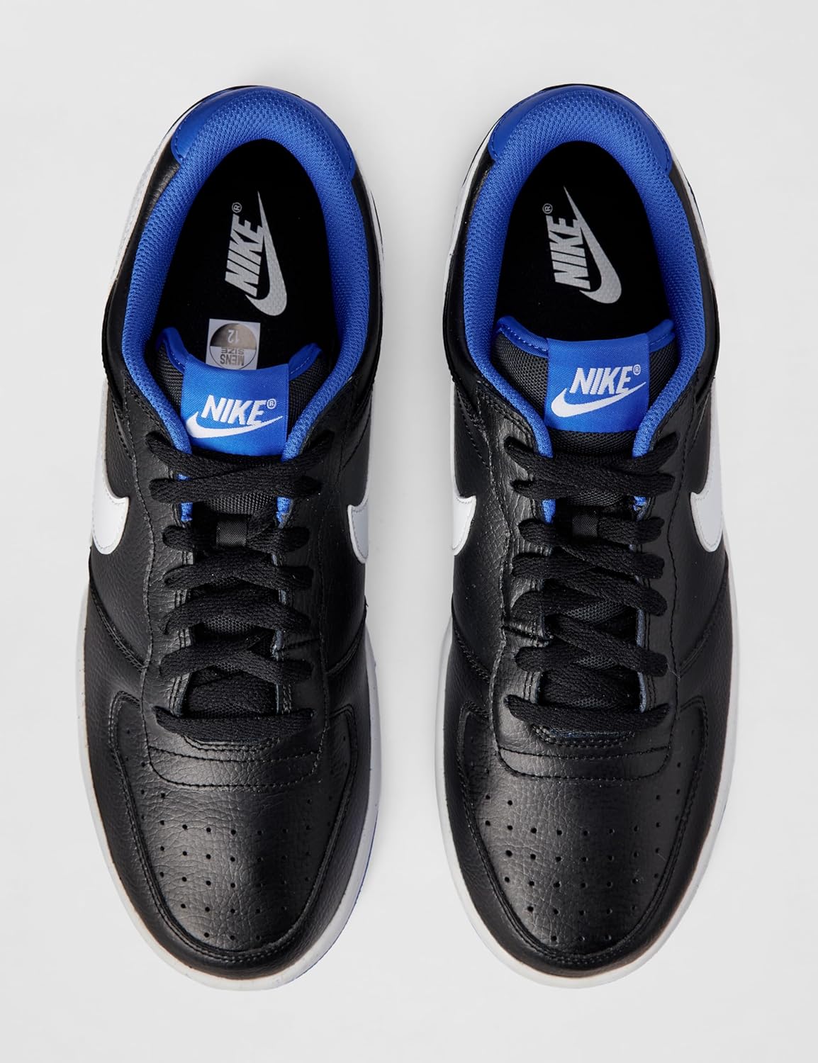 Мужские кроссовки Nike Big Low, белый/черный — фото 4