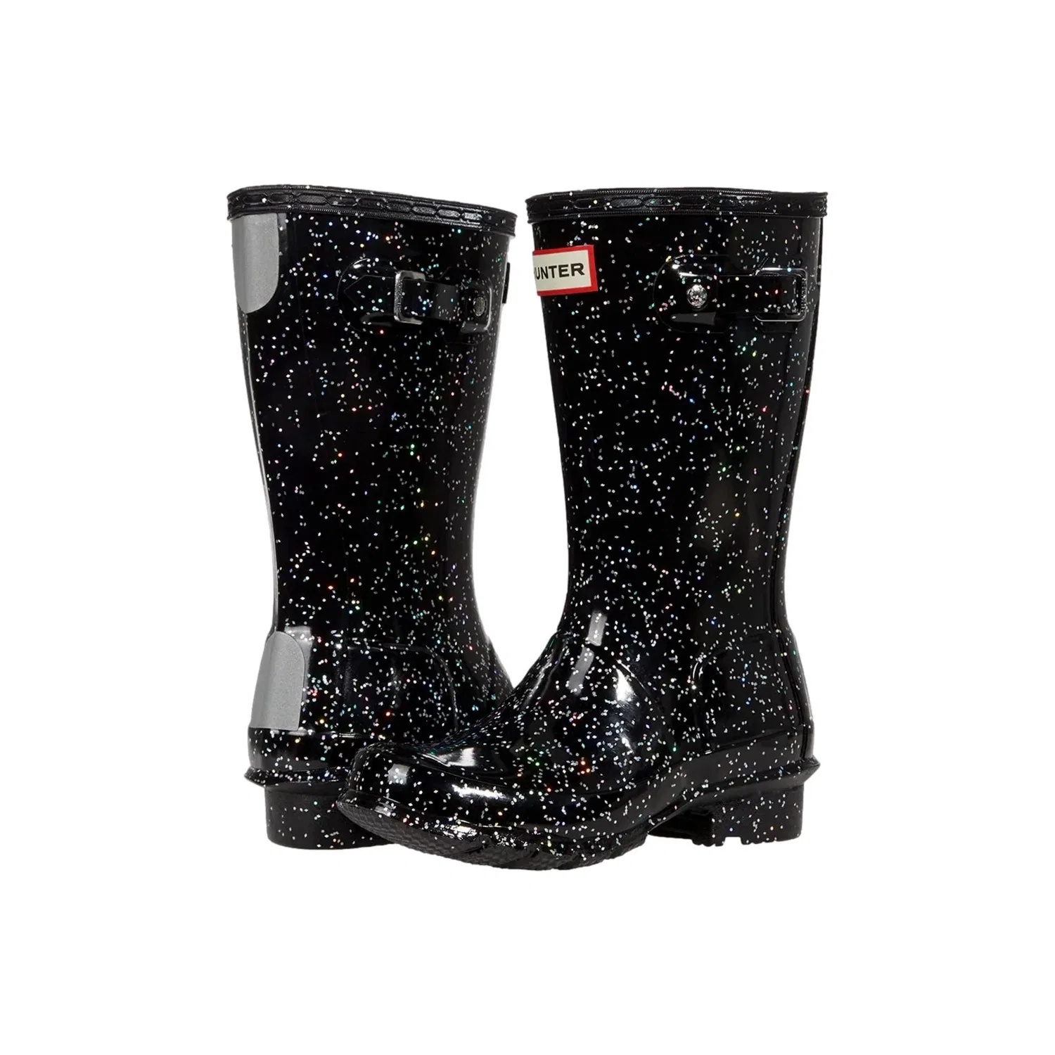 Детские резиновые сапоги Hunter Classic Rain Boot Black JFT6000RMA-410 — фото 4