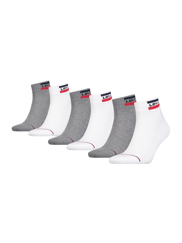 

Носки Levi´s, цвет 062 - white/grey