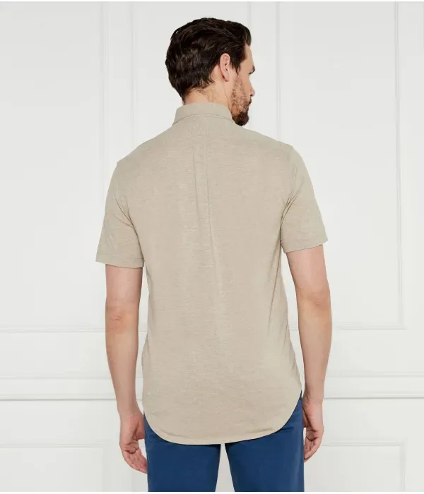 Рубашка regular fit Polo Ralph Lauren, бежевый — фото 3