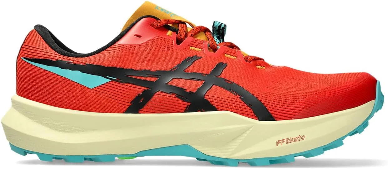 Мужские кроссовки ASICS Fuji Lite 6, черный/красный — фото 3