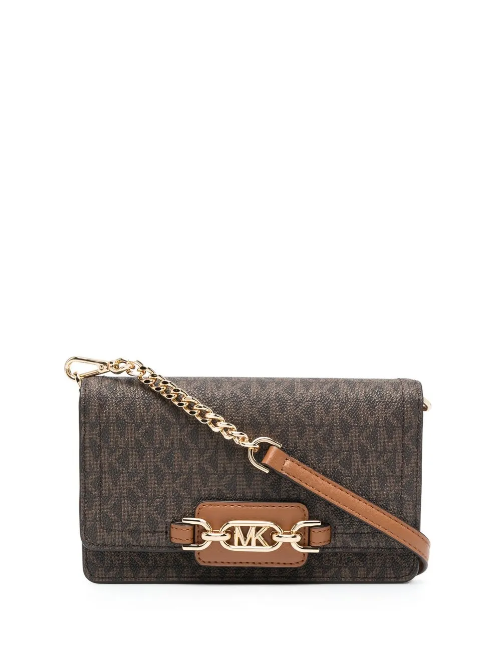 

Сумка через плечо Heather с монограммой MICHAEL KORS, коричневый