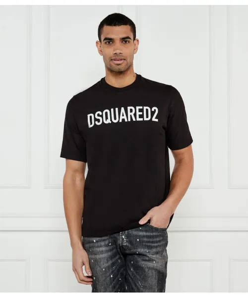 

Футболка Loose fit Dsquared2, черный