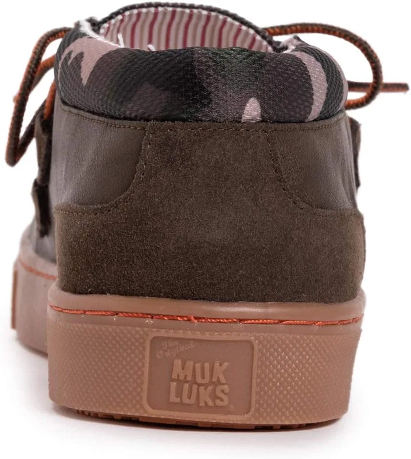 Мужские кроссовки MUK LUKS Park Ollie серого цвета — фото 3