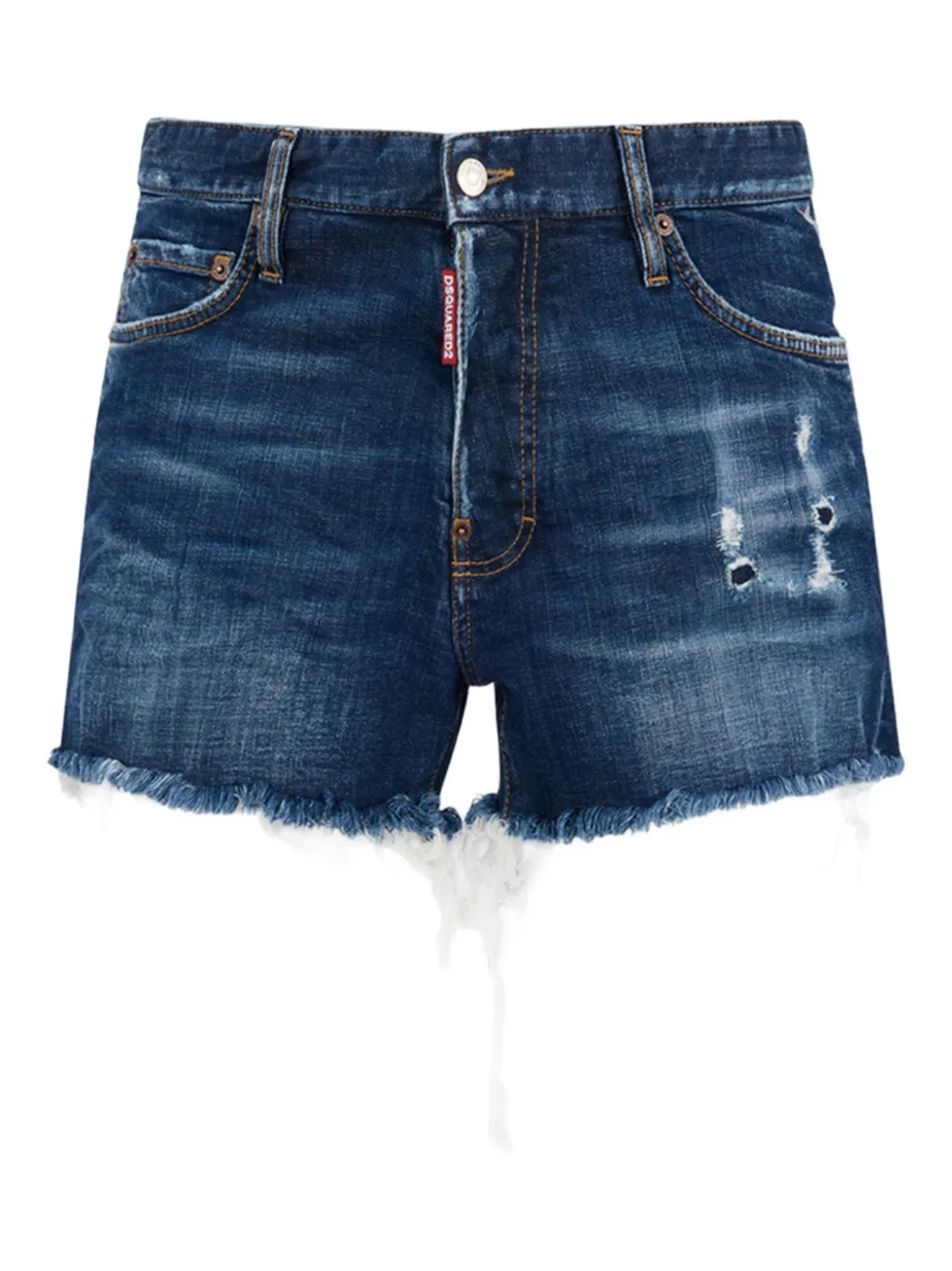 

Шорты Rebels с вырезами Dsquared2, синий