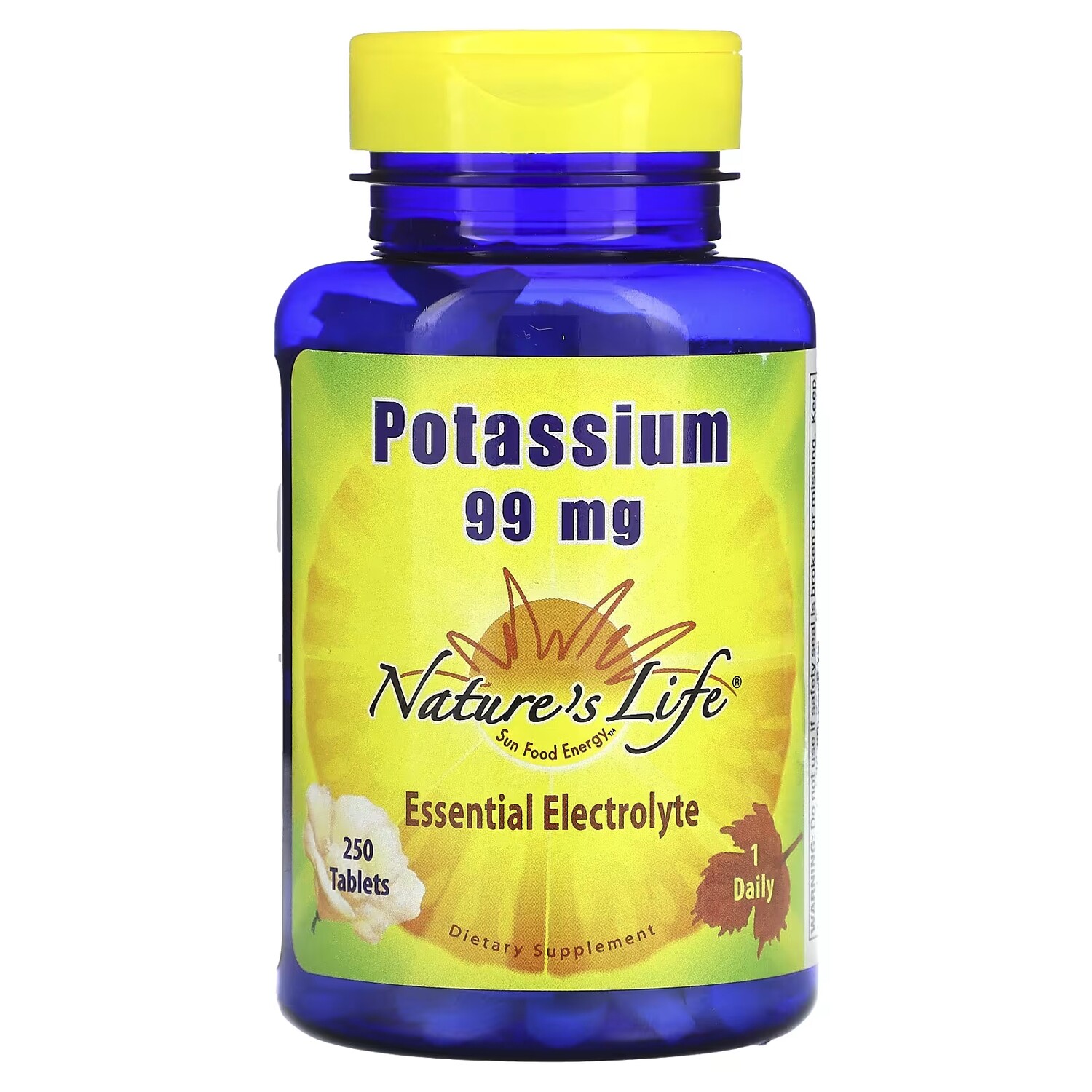 

Калий Nature's Life, 250 таблеток