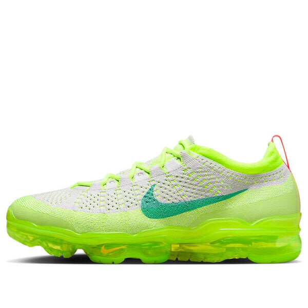 

Кроссовки vapormax flyknit 2023 'vast grey volt' Nike, серый