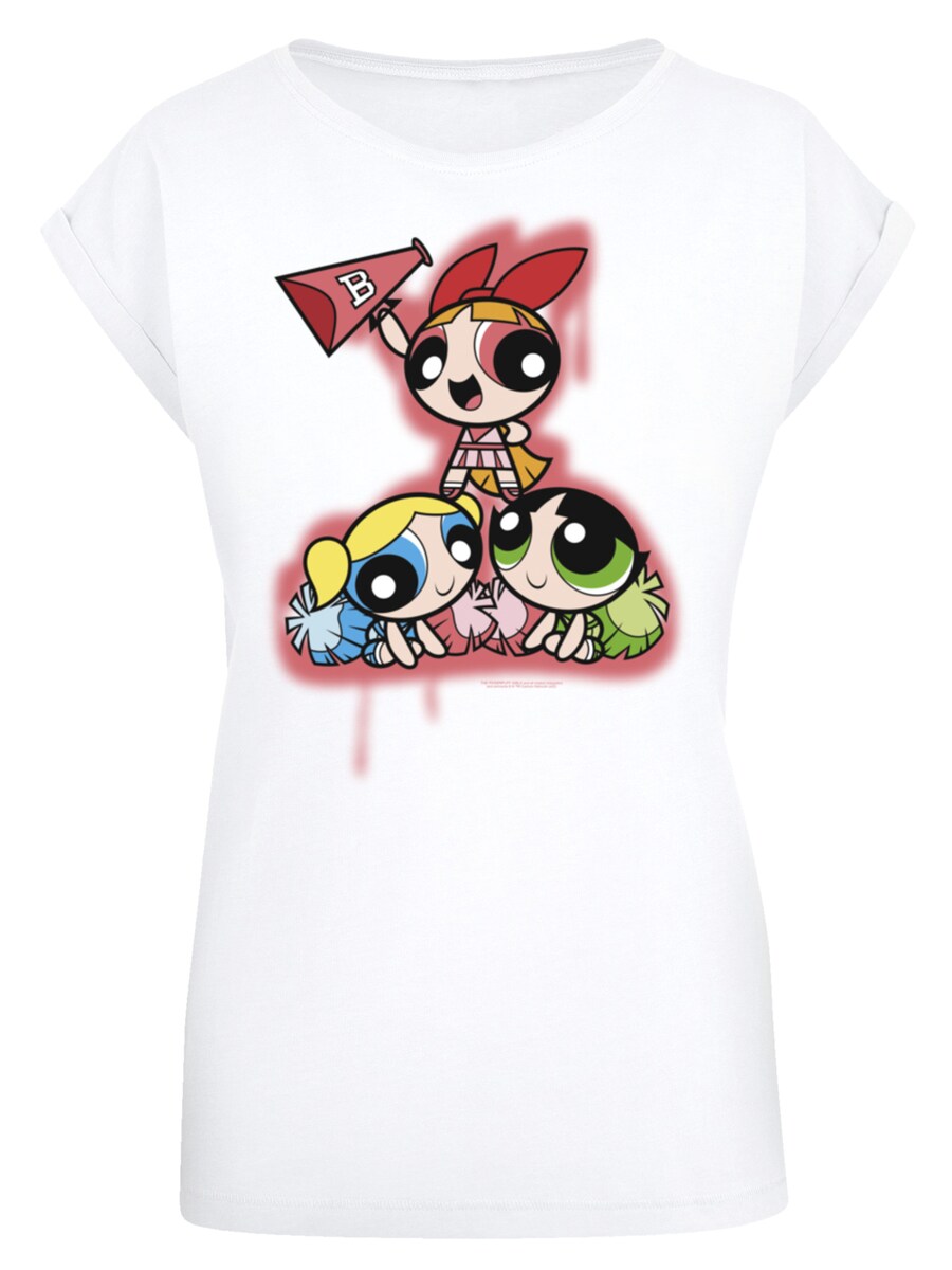 

Рубашка F4NT4STIC Powerpuff Girls Cheerleaders, белый