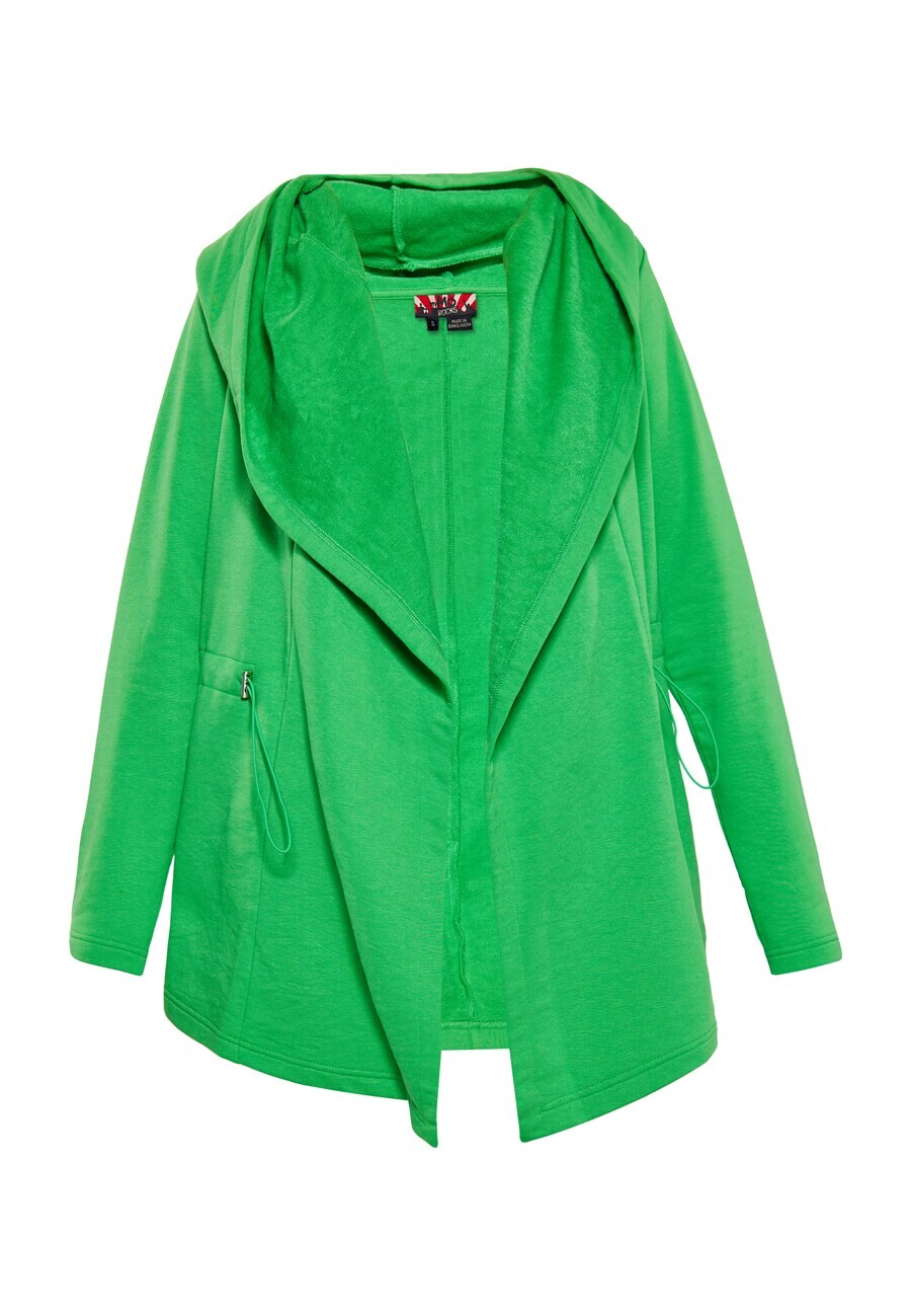 

Толстовка с капюшоном на молнии myMo ROCKS Zip-Up Hoodie, лаймовый