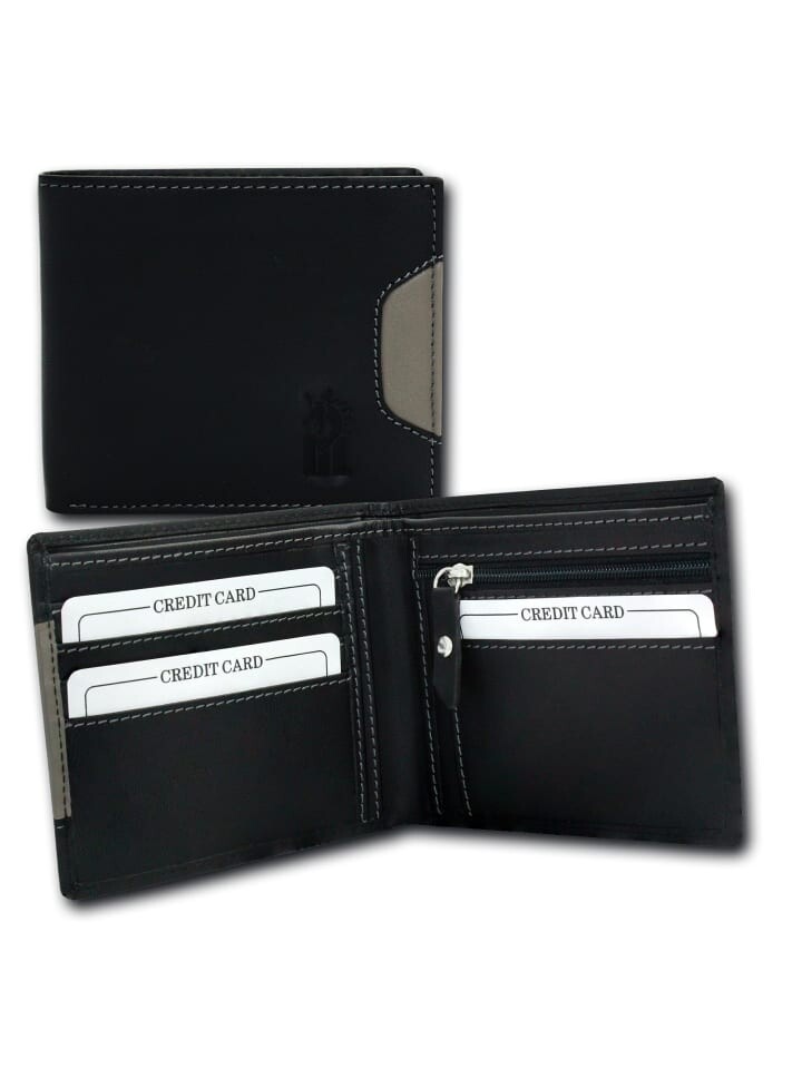 

Кошелек DrachenLeder Portemonnaie Leder Herren Geldbörse Serie Ben