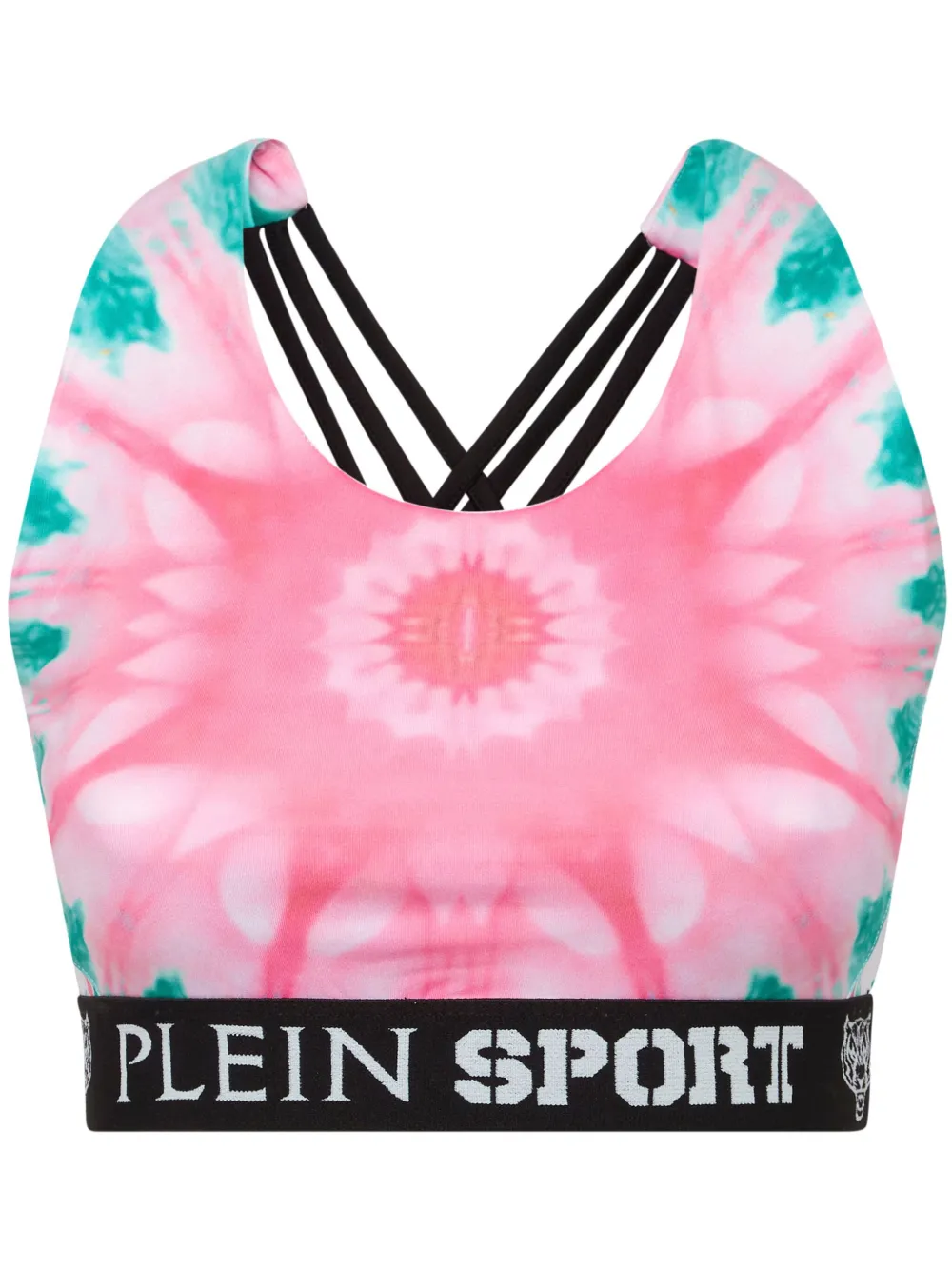 

Бюстгальтер с логотипом Plein Sport, розовый