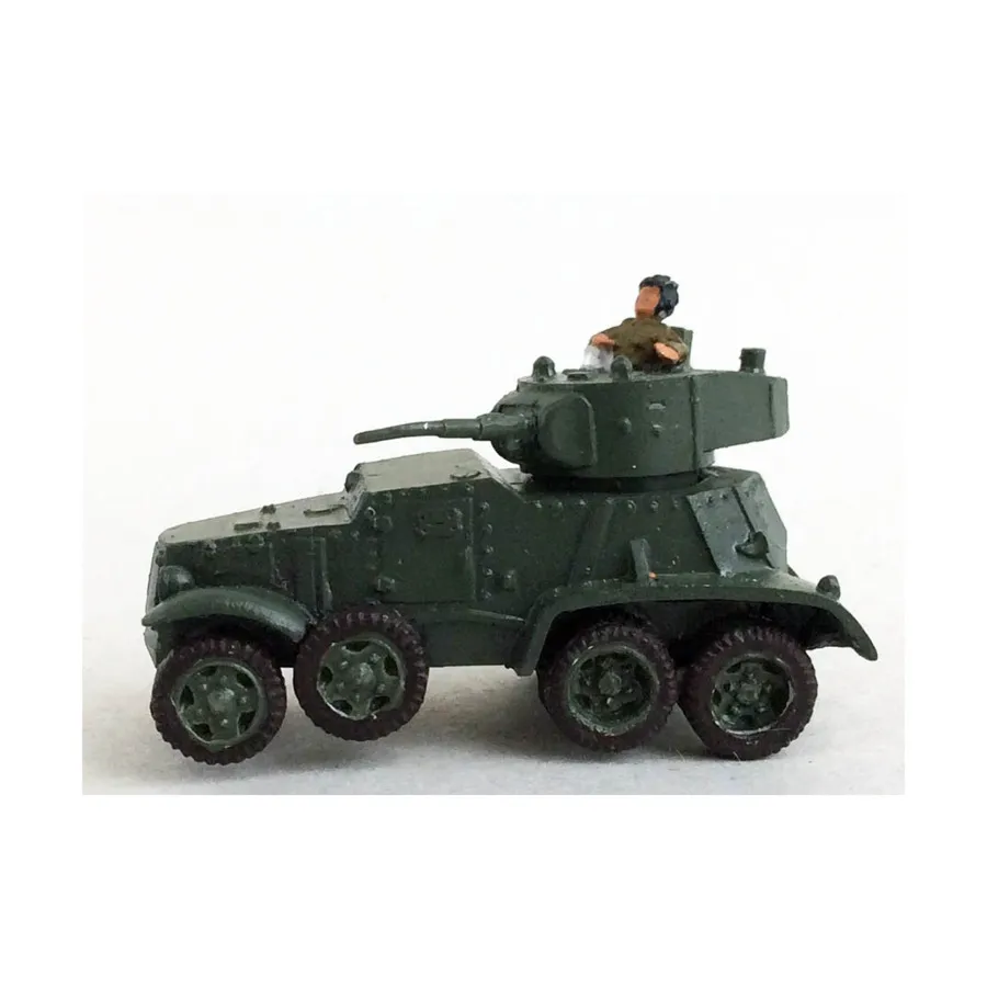 

БА-10 №1, Flames of War - WWII - Soviet - Artillery, AA, AT and AFV's - Loose Miniatures (15mm)