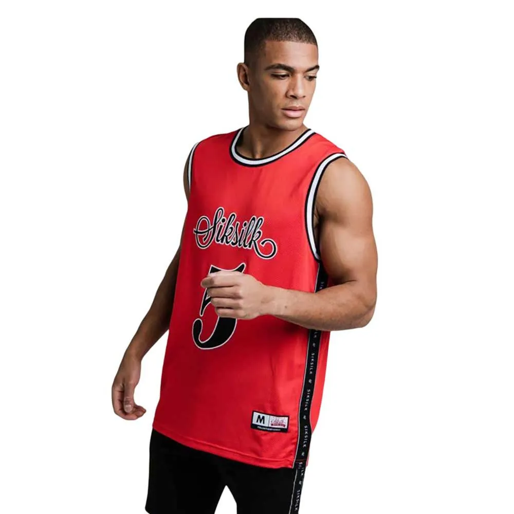 

Футболка без рукавов Siksilk 19484, красный