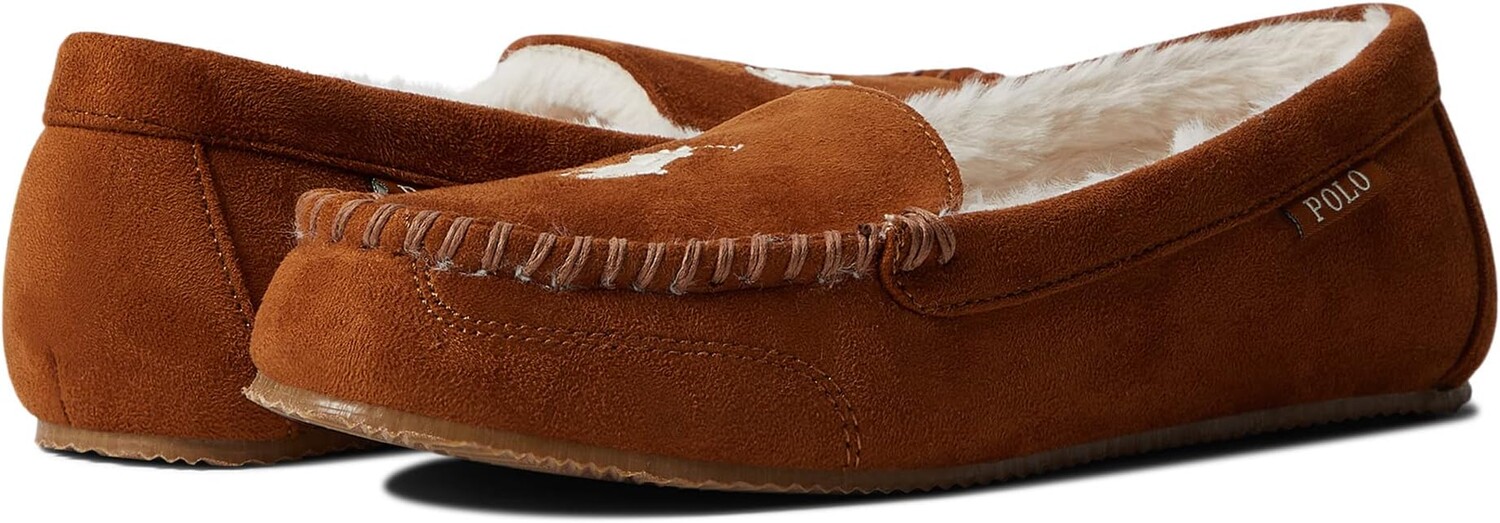 

Тапочки Dezi V Moccasin Slipper Polo Ralph Lauren, цвет Snuf