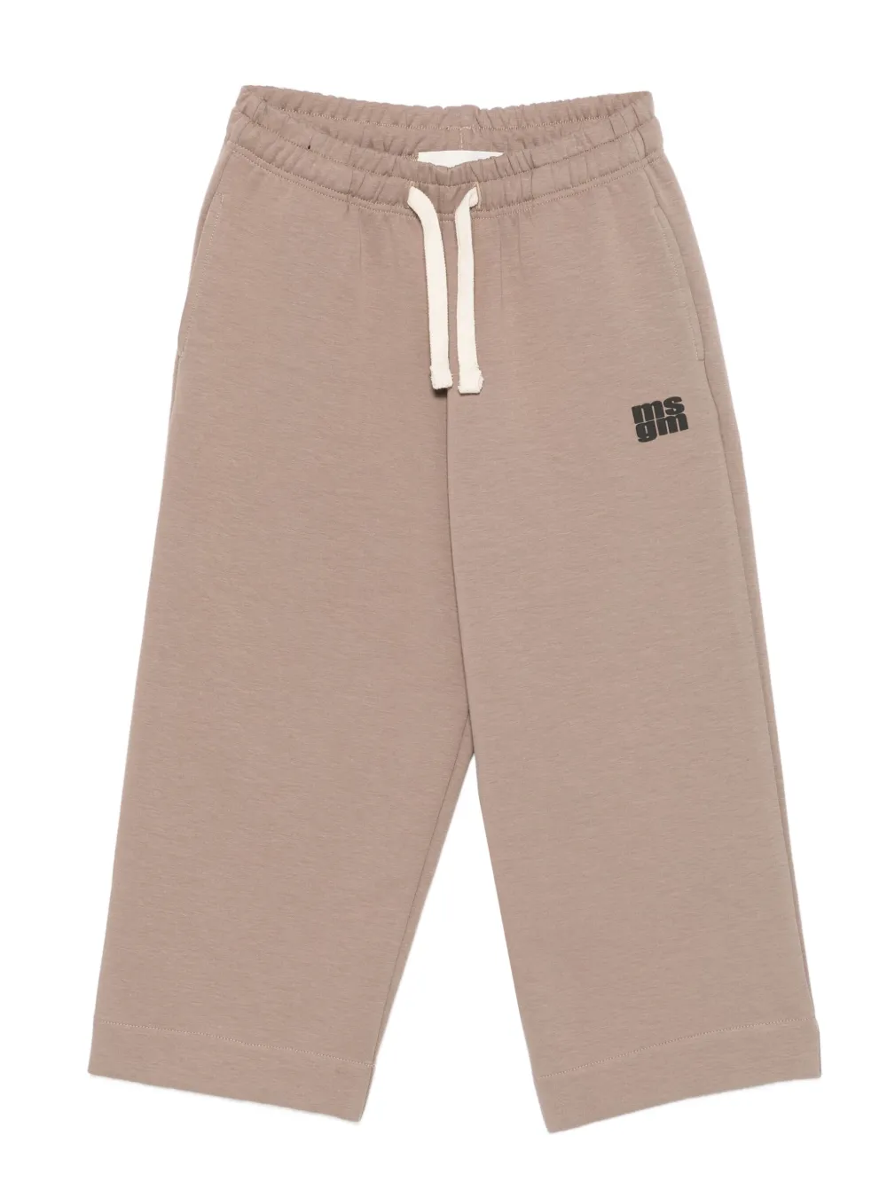 

Спортивные брюки с кулиской и логотипом Msgm Kids, нейтральный