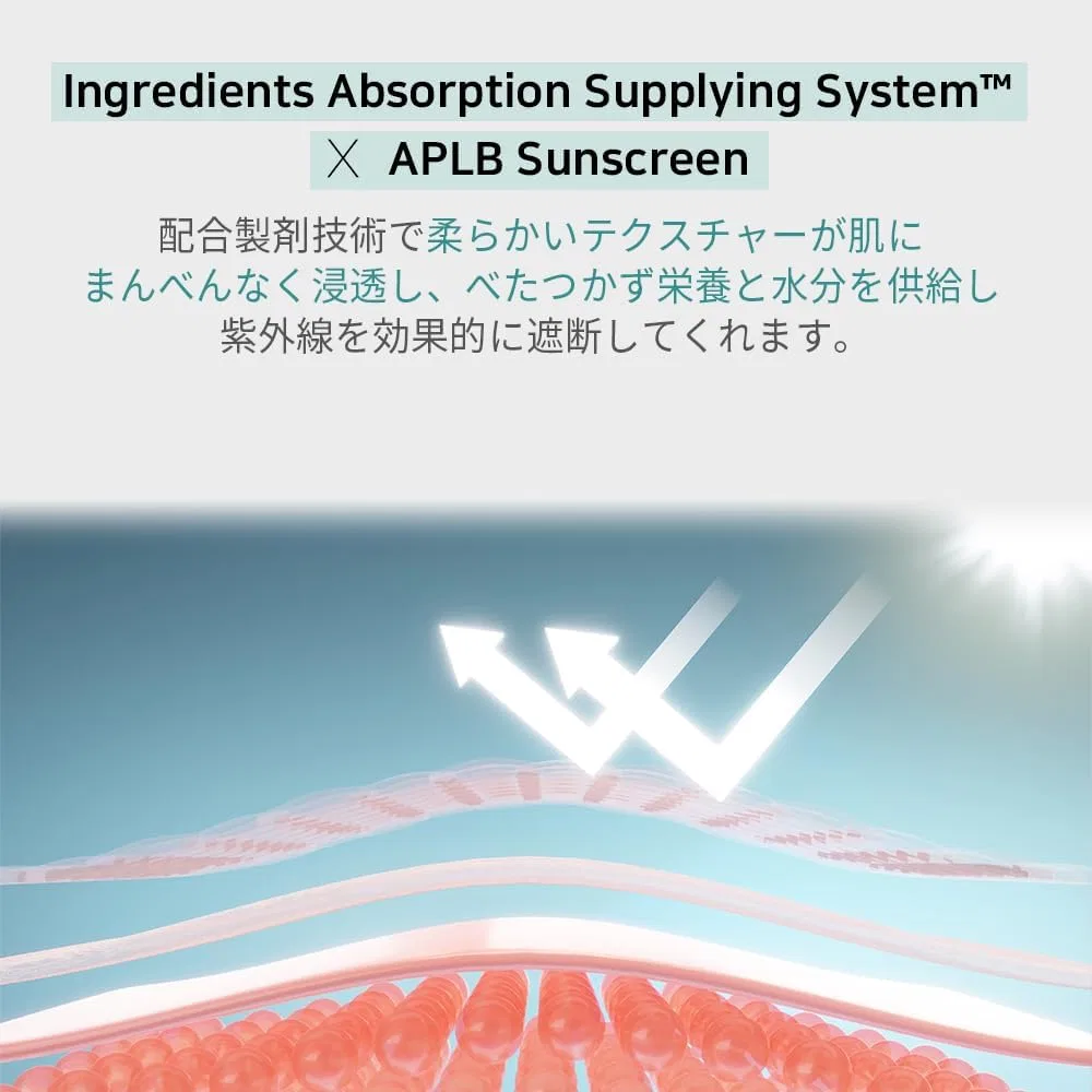 Солнцезащитный крем для лица APLB с глутатионом и ниацинамидом SPF 50+ PA+++ 40 мл — фото 4