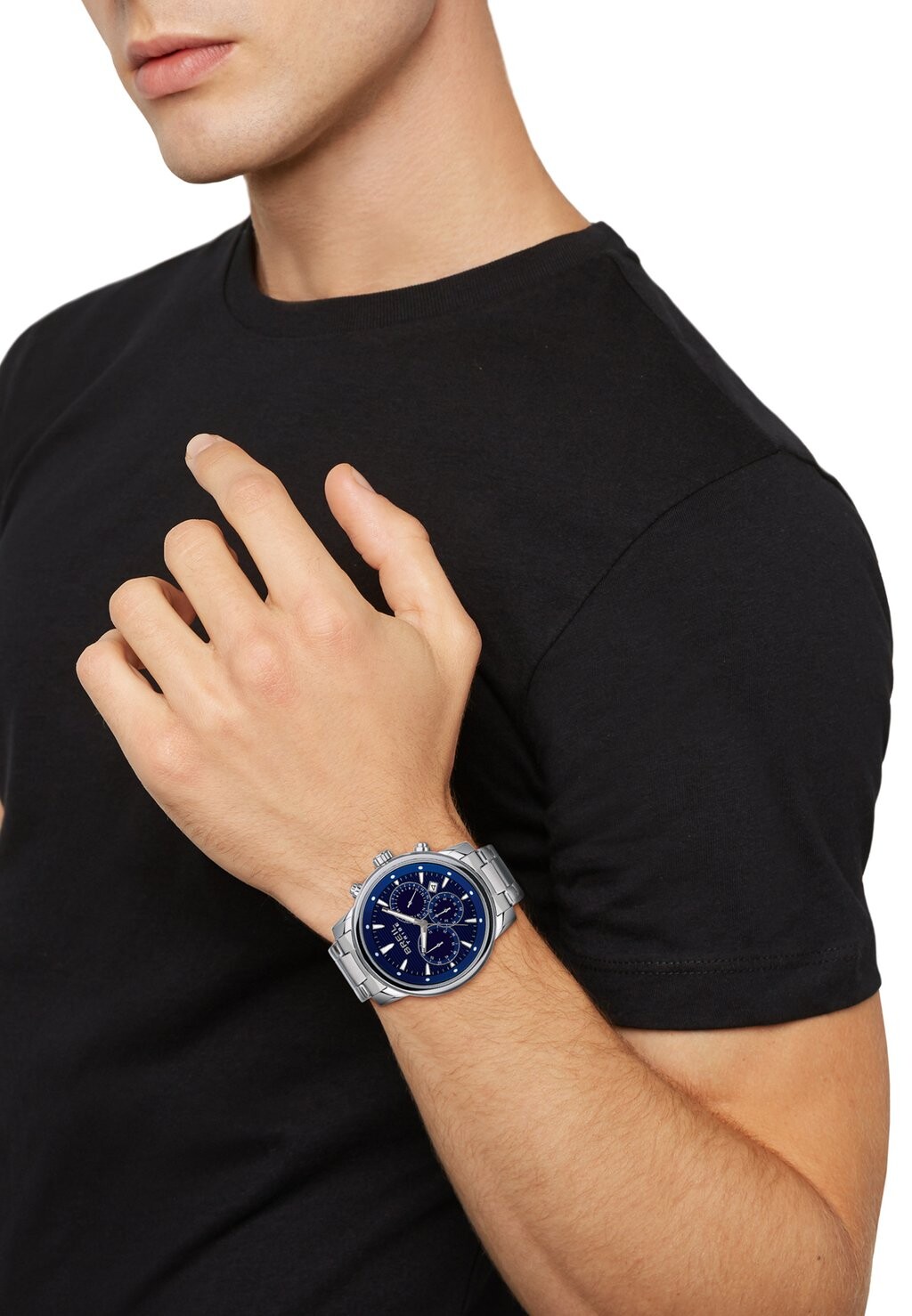 

Хронограф CALIBER Breil, цвет blu