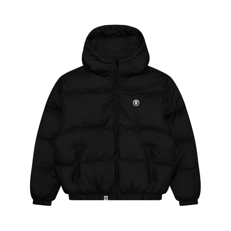 

Aape Куртка утепленная с аппликацией логотипа, Black BKX