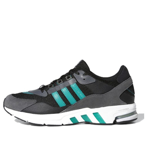 

Кроссовки eqt sn black green Adidas, черный