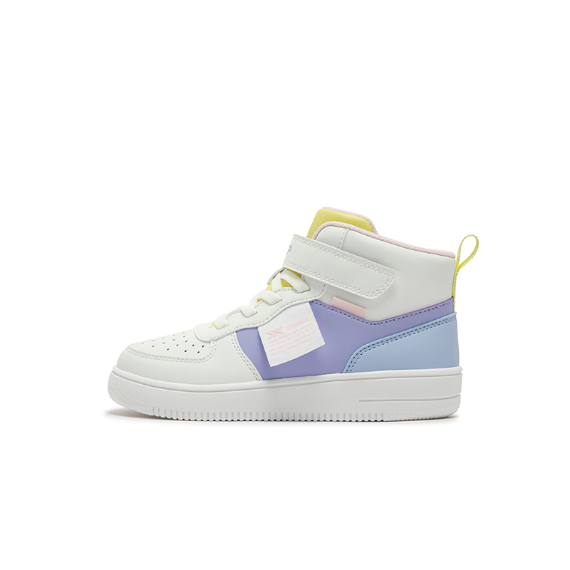 

XTEP Детские кроссовки для скейтбординга Taro Purple Kids с противоскользящей подошвой и износостойкими подошвами средней высоты
