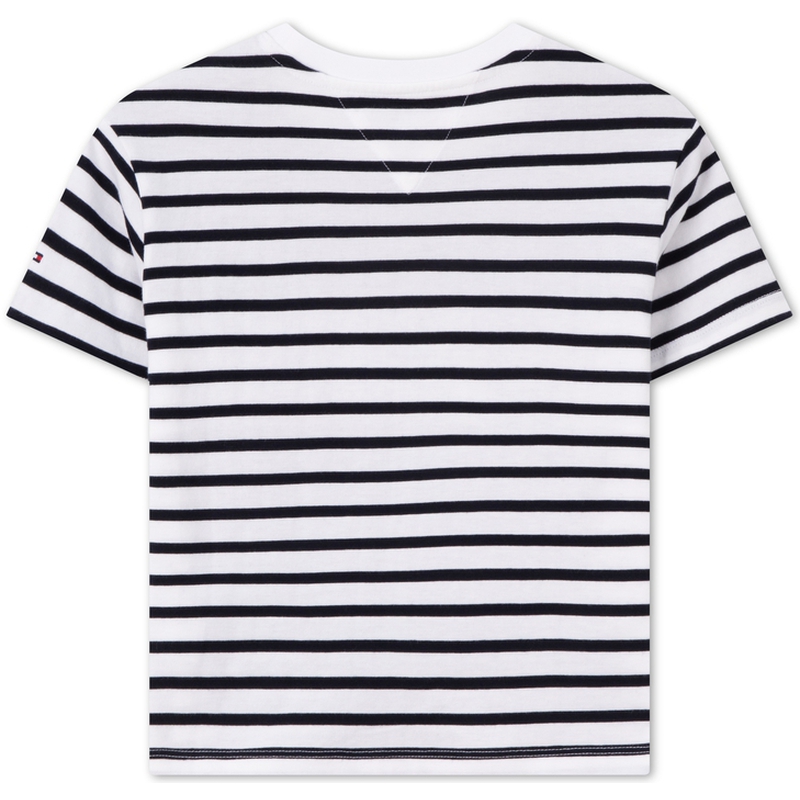 Tommy Hilfiger Футболка black white stripes kids' — фото 4