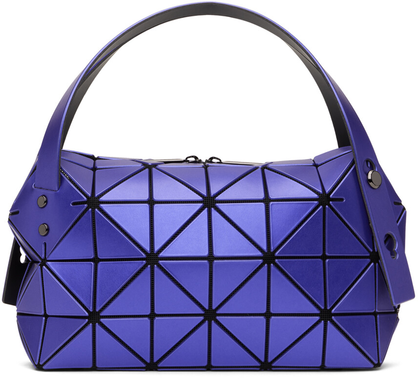 

Сумка Бостон темно-синего цвета BAO BAO ISSEY MIYAKE