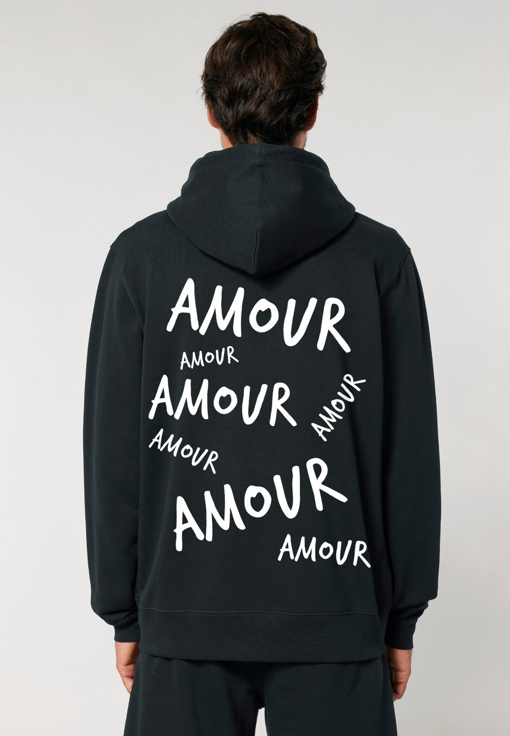 

Толстовка на молнии AMOUR3 BACK PRINT Mira Paris, черный