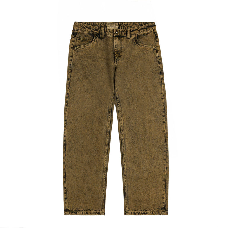 

Брюки classic baggy denim pants Dime, золотой