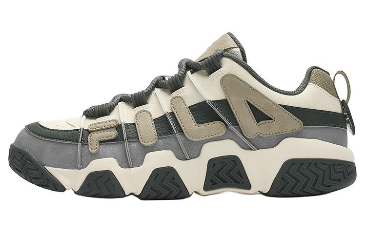 

FILA FUSION Баскетбольные кроссовки BUSTER Puffy Shoes Low Top, мужские, белые, серые