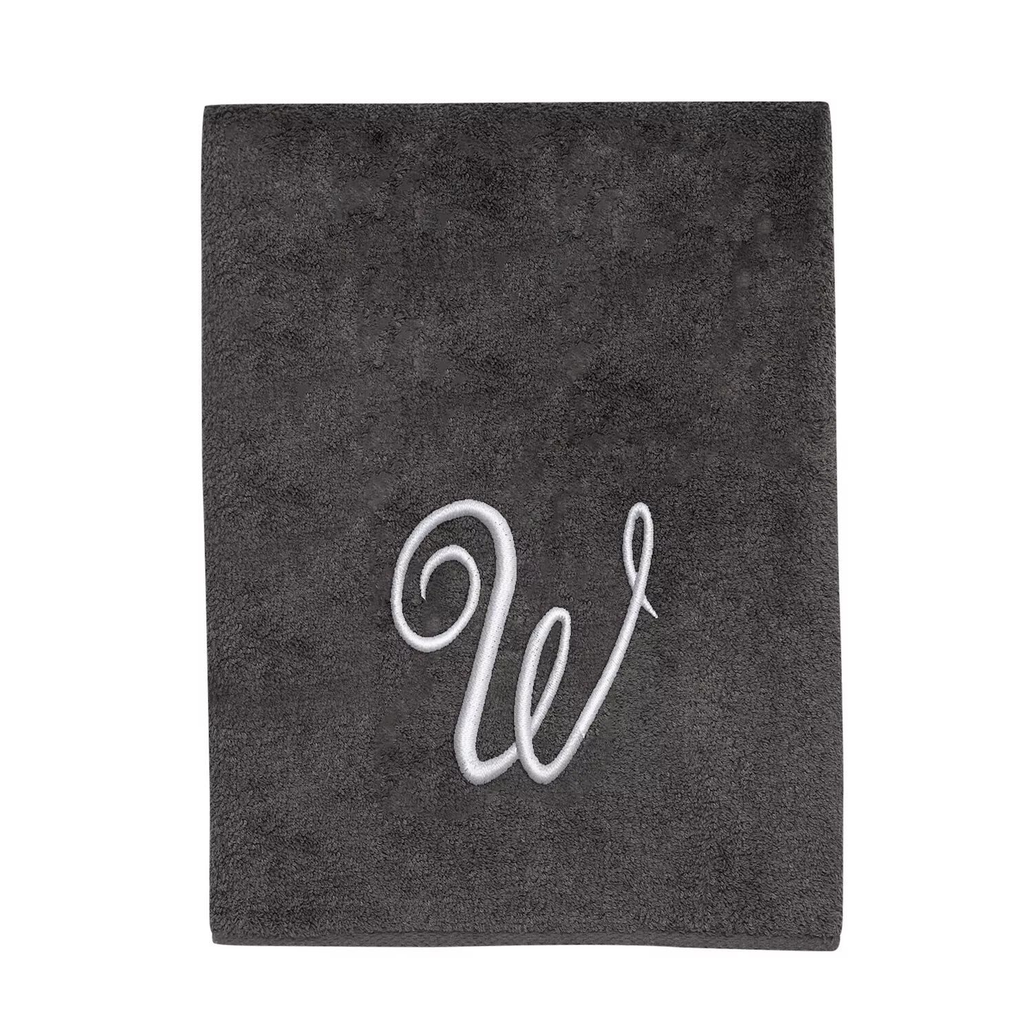 

Полотенце Avanti Premier Silver Script Monogram