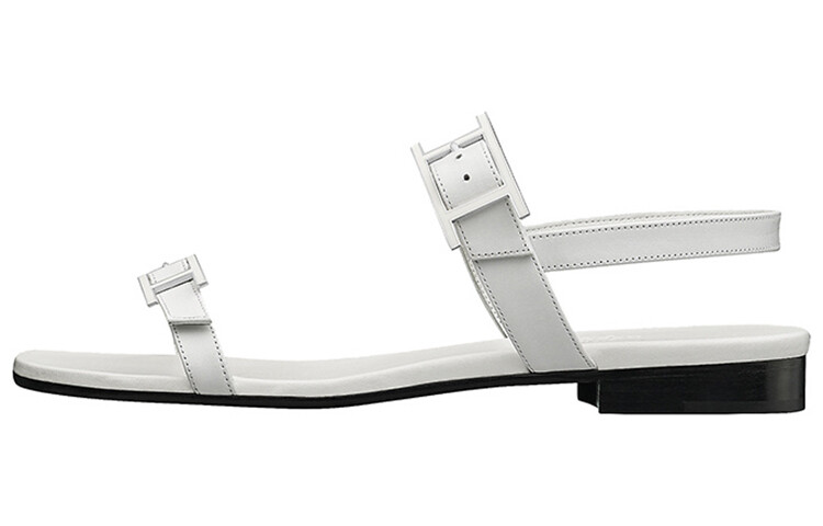 Сандалии женские Hermes, белый