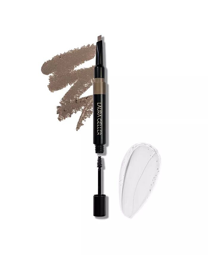 

Водостойкий карандаш и гель для бровей Sculpt-N-Stay Laura Geller Beauty, цвет Dark Brown