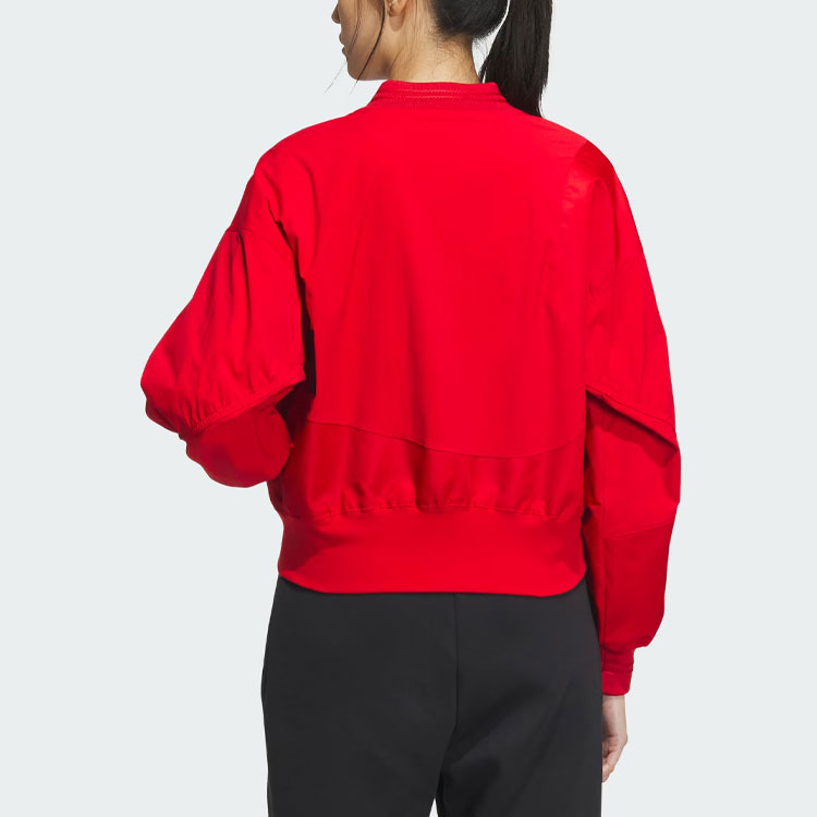 Куртка Adidas Year Of The Dragon CNY Series FW23 женская светло-алая — фото 3