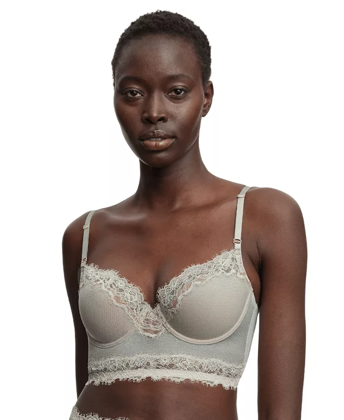 

Женский бюстгальтер Entice Longline Light Linen Skarlett Blue, зеленый