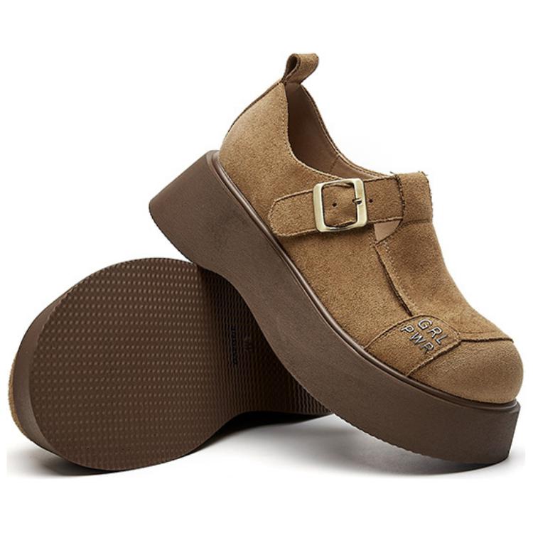 DAPHNE Женские повседневные туфли-лодочки верблюжий, цвет Camel — фото 4
