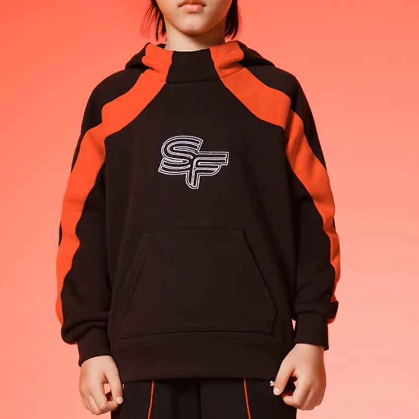 PUMA Толстовка Ferrari, черная, для детей 3-7 лет — фото 3