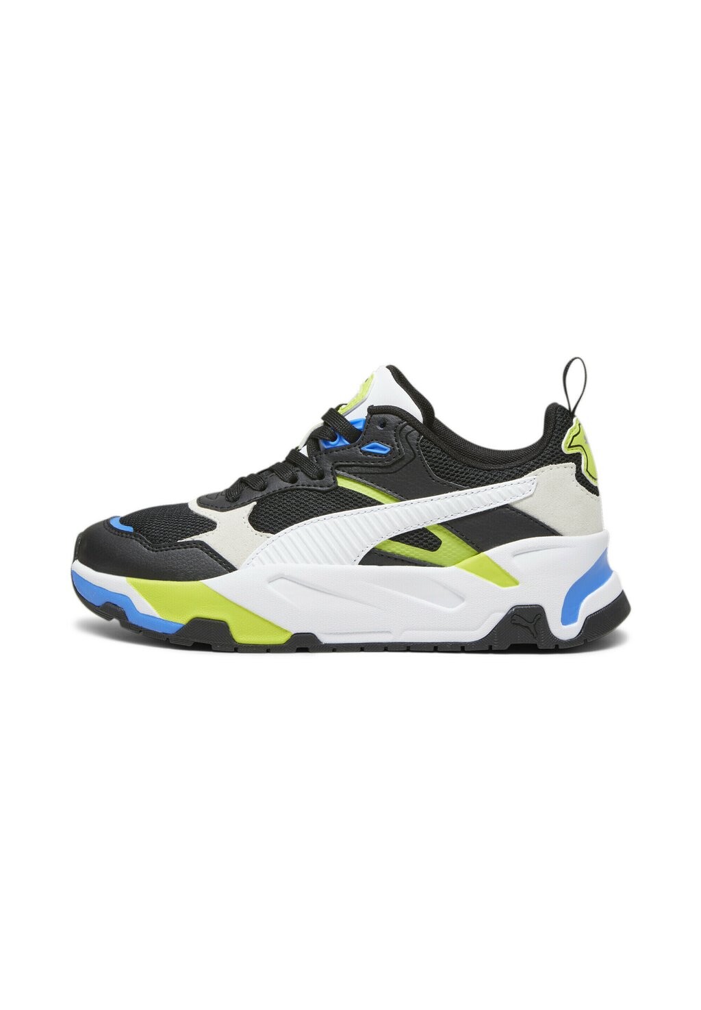 

Низкие кроссовки Trinity Puma, цвет black white lime smash