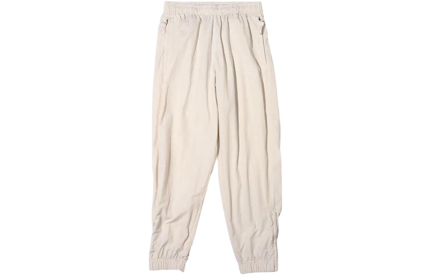 

Nike Вязаные спортивные штаны унисекс бежевый