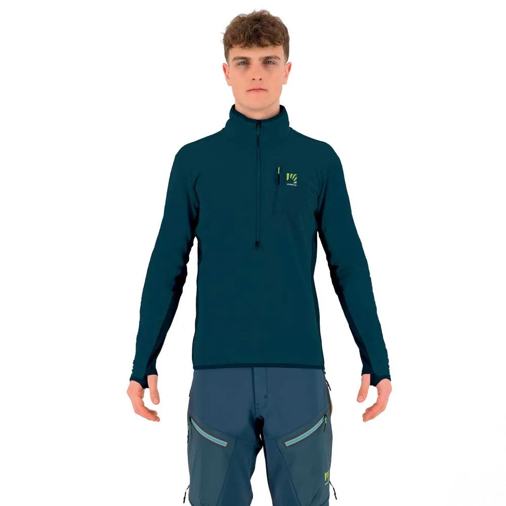 

Флис Karpos Marmolada half zip, синий