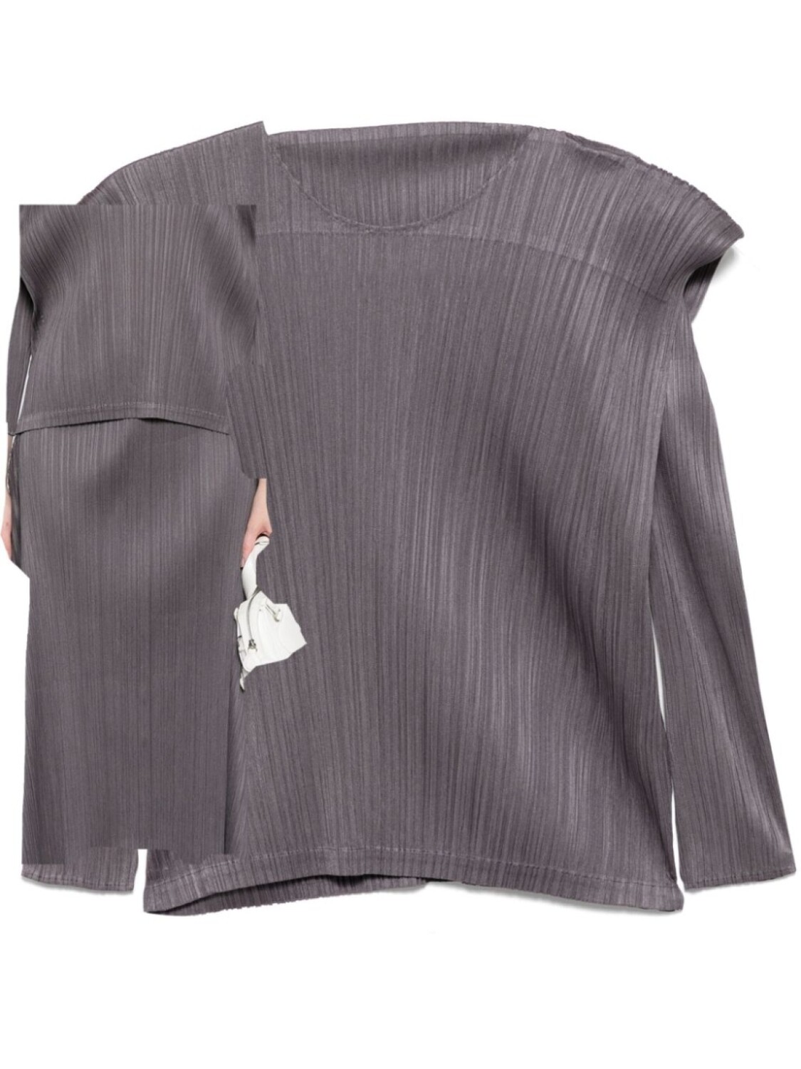 

Плиссированный топ Pleats Please Issey Miyake, фиолетовый