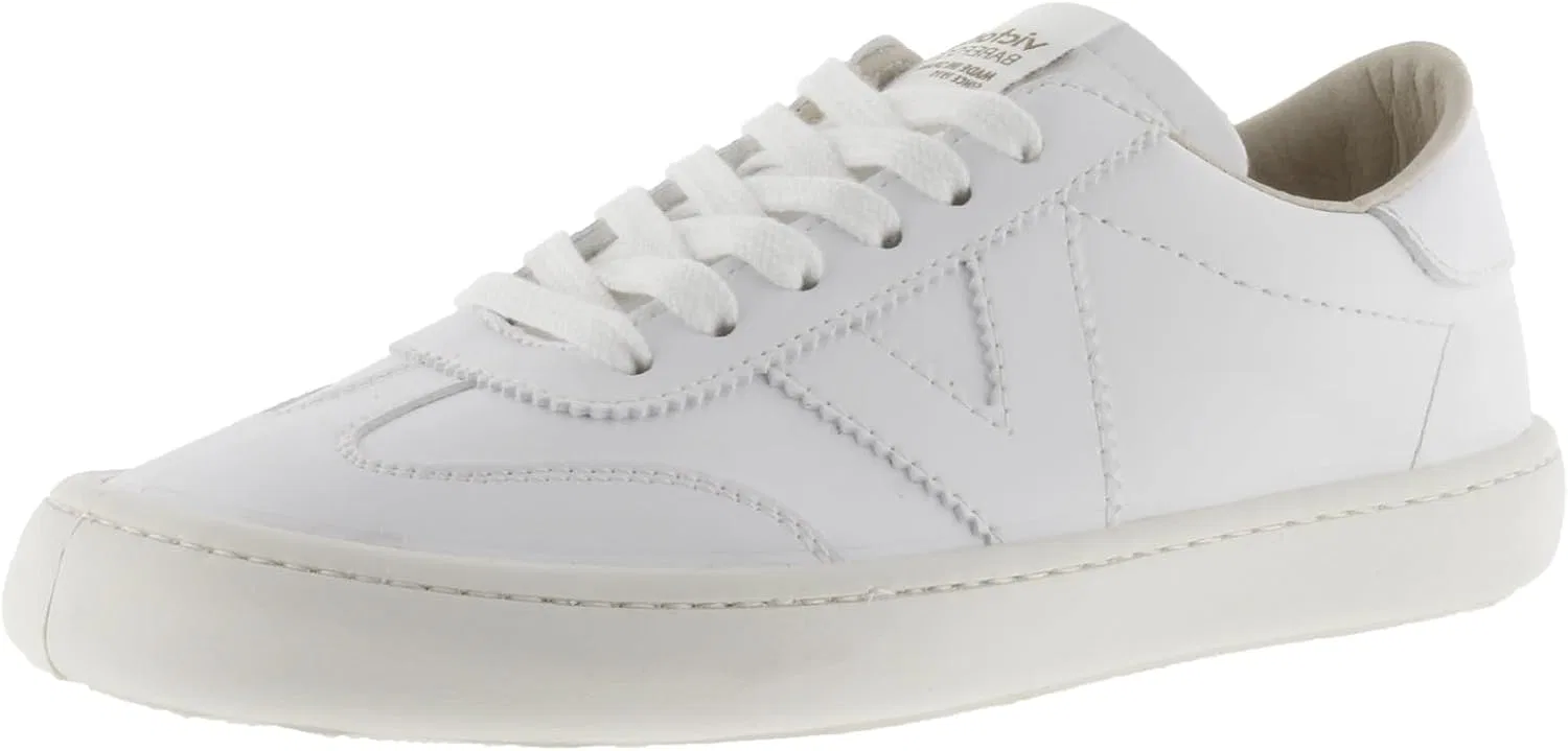 Кроссовки victoria Low-Top Unisex Olmo Leather Effect Barefoot Monochrome White 1186102 for Adults