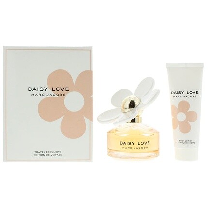 Парфюмерный набор для женщин Marc Jacobs Daisy Love Eau So Sweet Gift Set 100 Ml Edt + 75 Ml Body Lotion — фото 2
