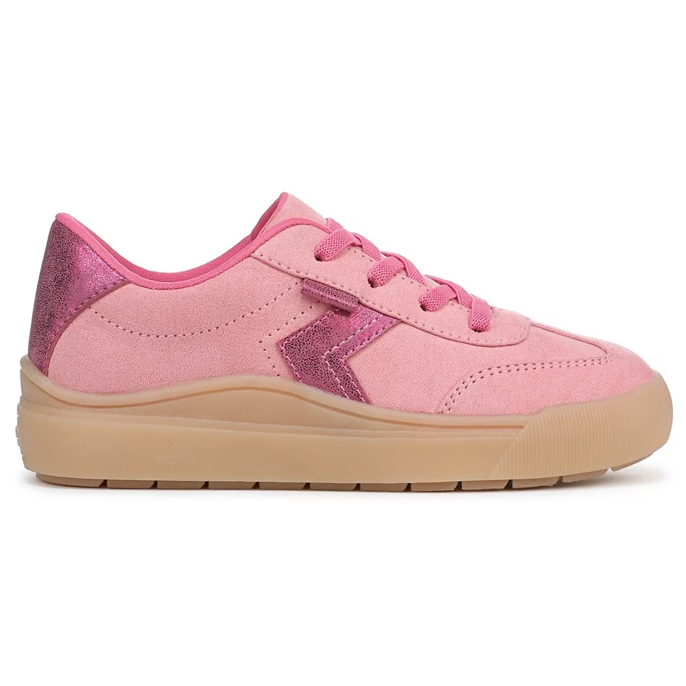 Детские кроссовки на шнурках Dr. Scholl'S для малышей, pink lemonade faux leather — фото 2