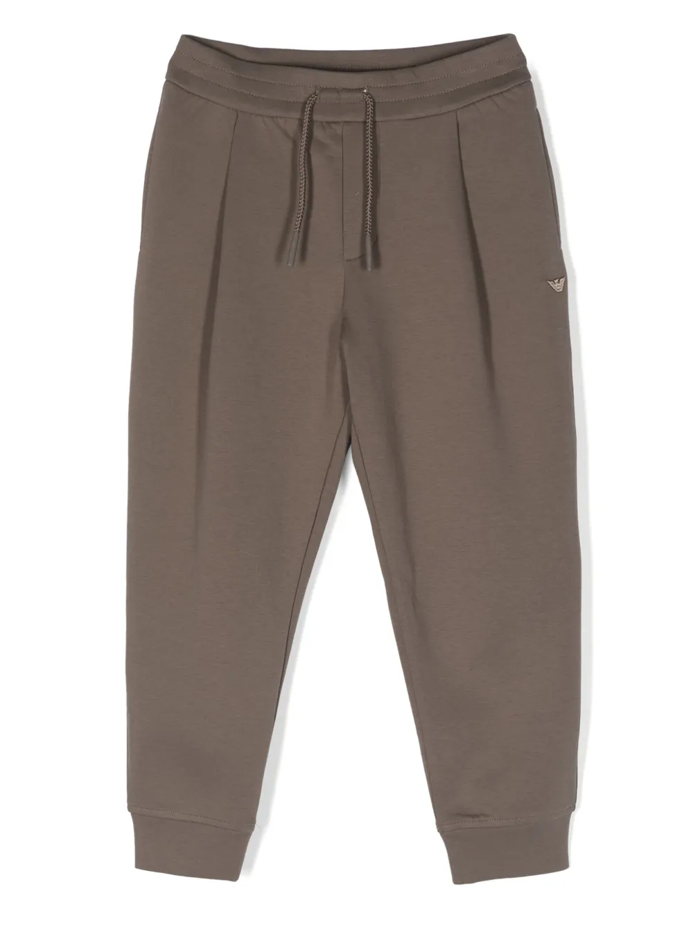 

Спортивные брюки из джерси Emporio Armani Kids, коричневый