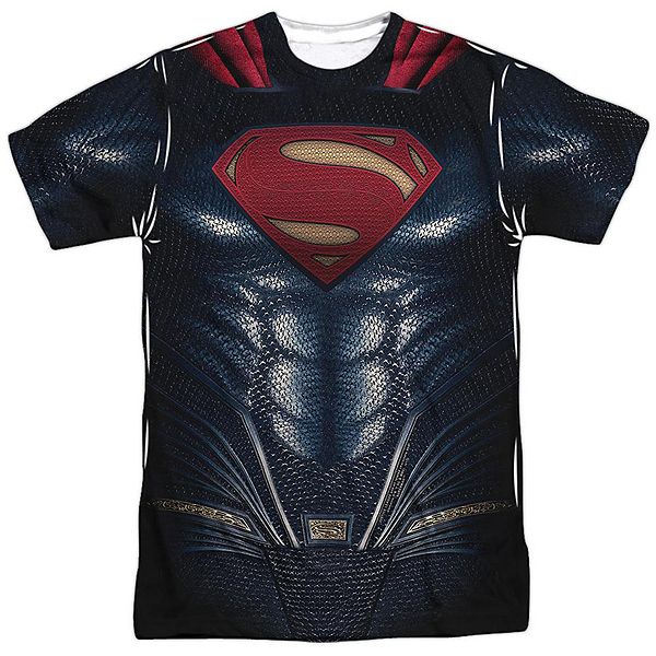 

Футболка с коротким рукавом adult poly crew с принтом супермена из лиги справедливости Licensed Character