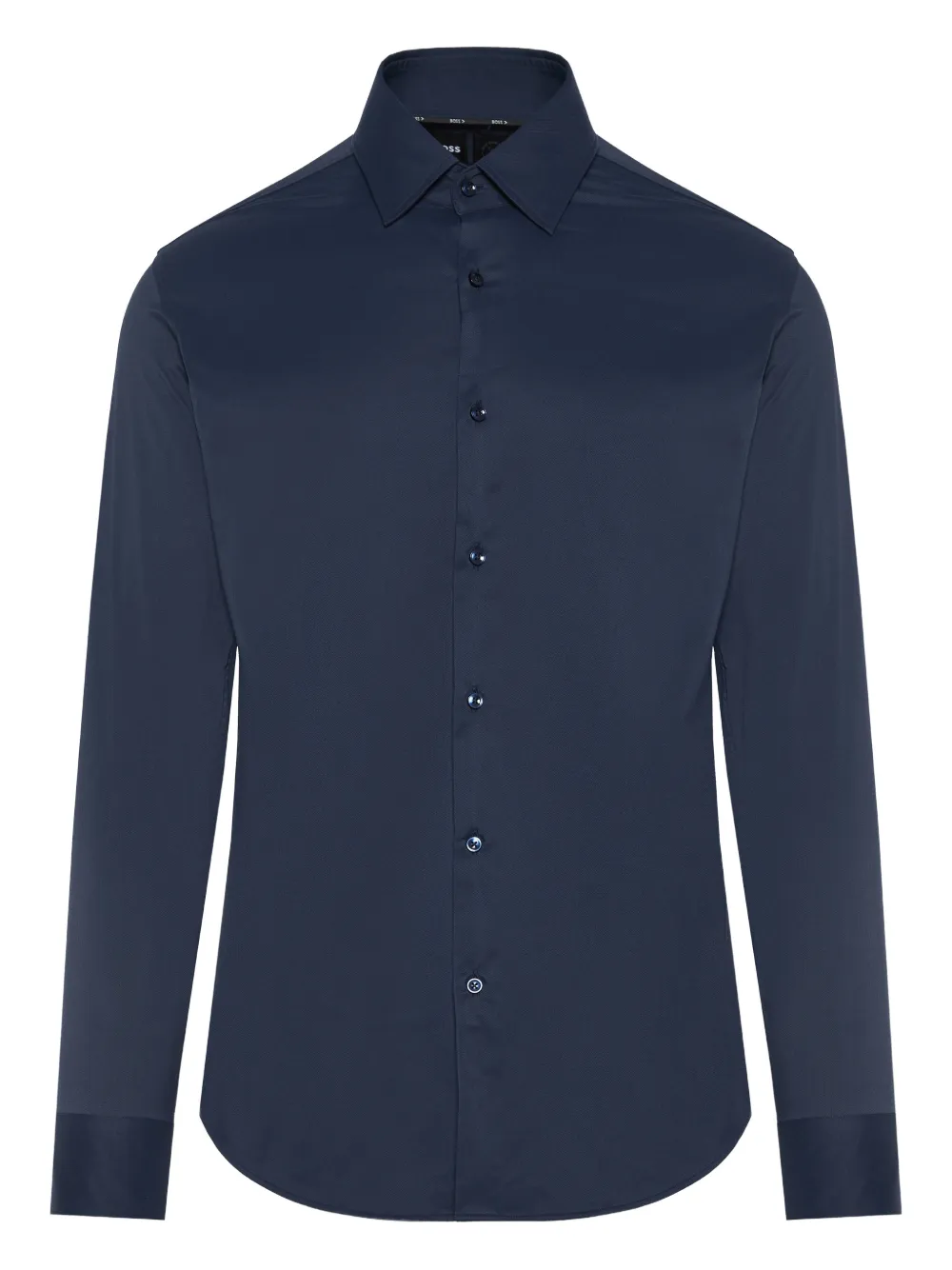 

Рубашка с длинными рукавами Boss, синий
