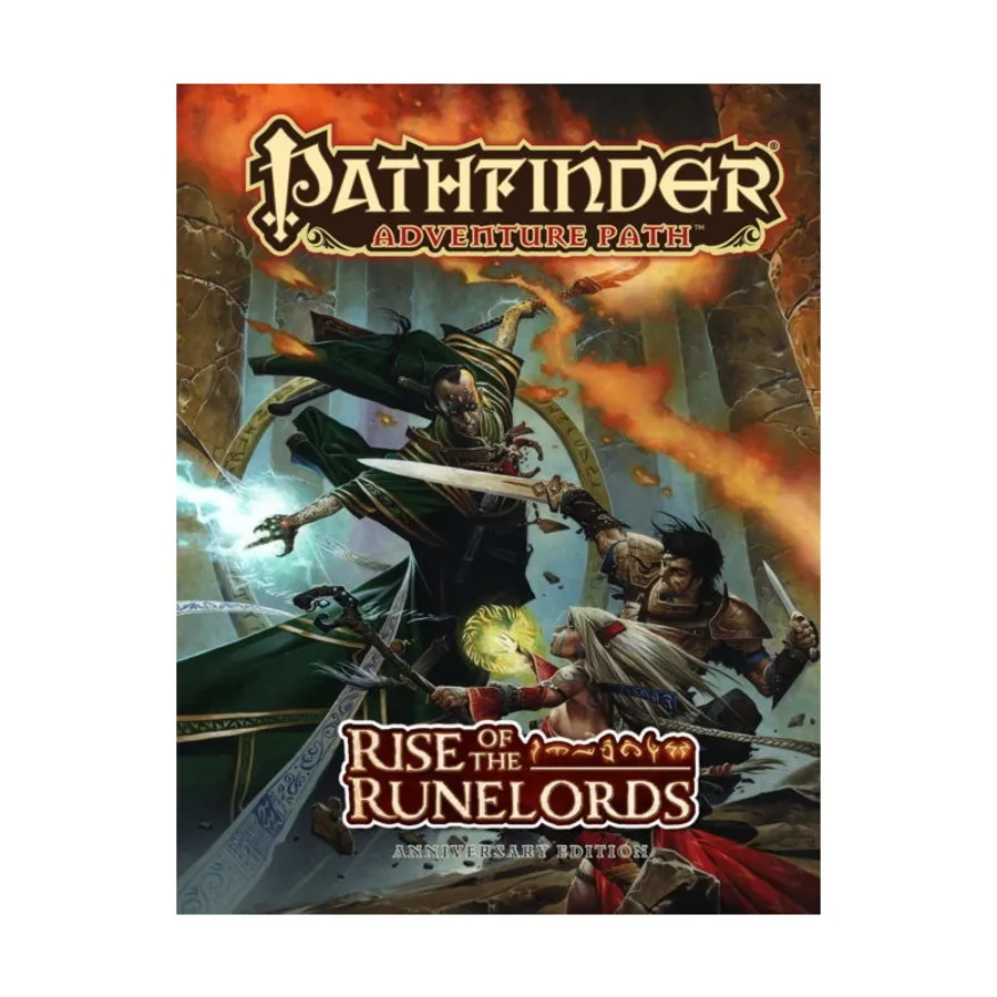 

Rise of the Runelords (Anniversary Edition), Pathfinder Roleplaying Game (1st Edition) - Adventure Path #001 - #030, твердый переплет