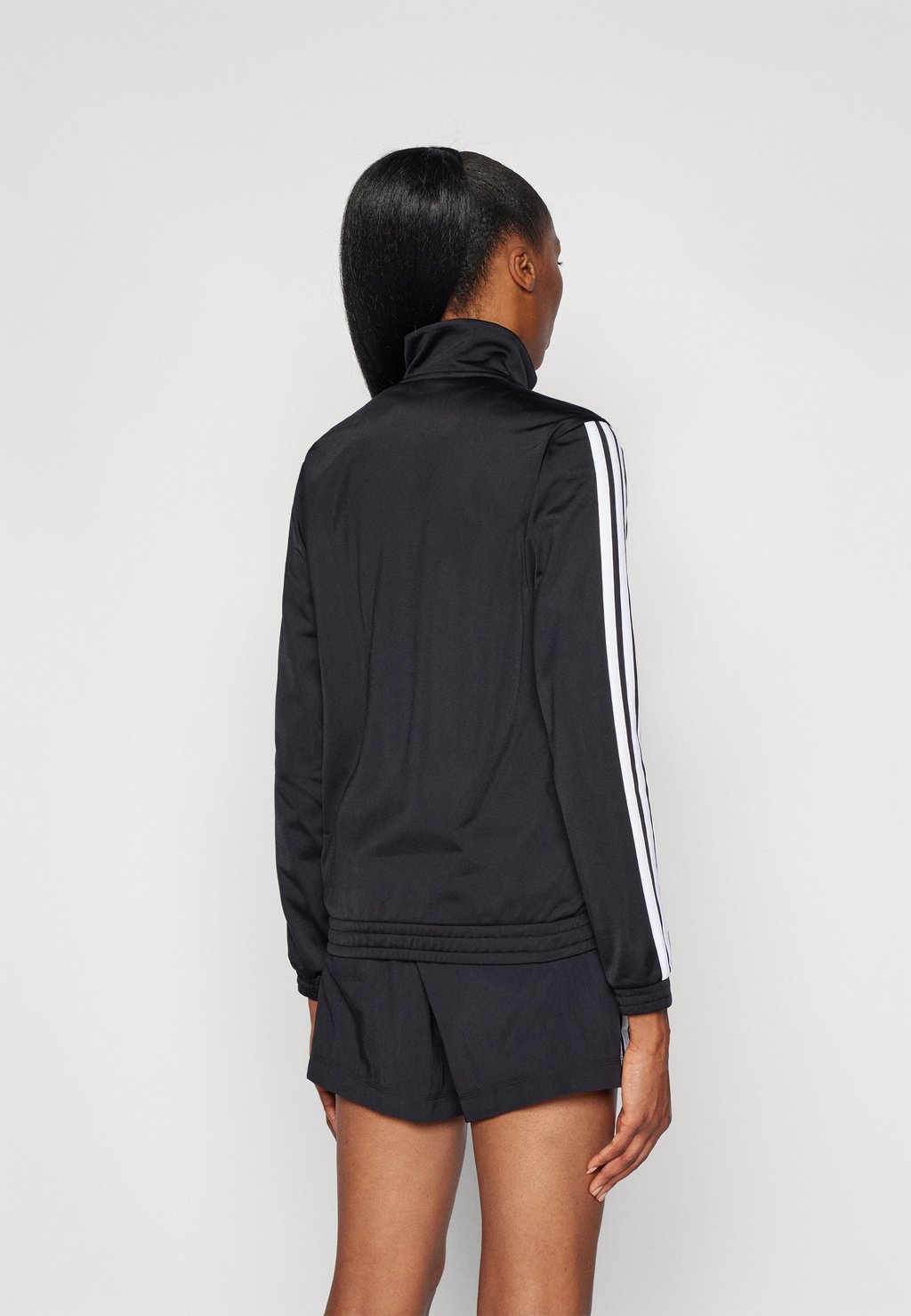Тренировочная куртка TRICOT STRIPES TRACK adidas Sportswear, черный — фото 3